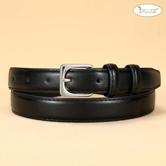 Women Leather Belt For Pants Jeans Casual Fashion Ladies Skinny Leather Waist💙 - Picture 2 of 7